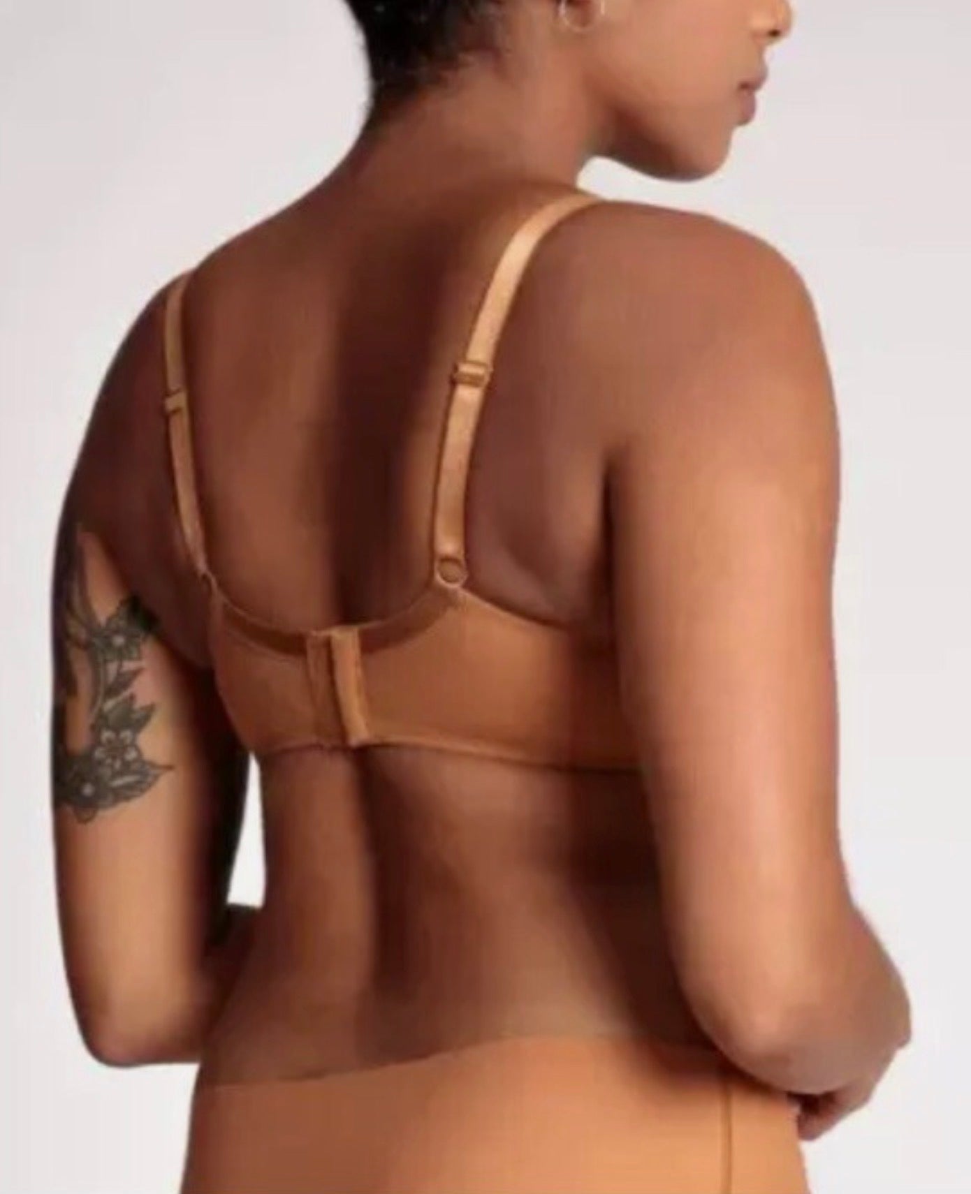 T shirt bra in cafe au lait
