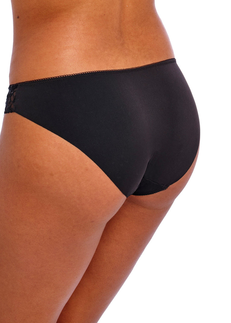 ‘Hallie’ briefs in black size M