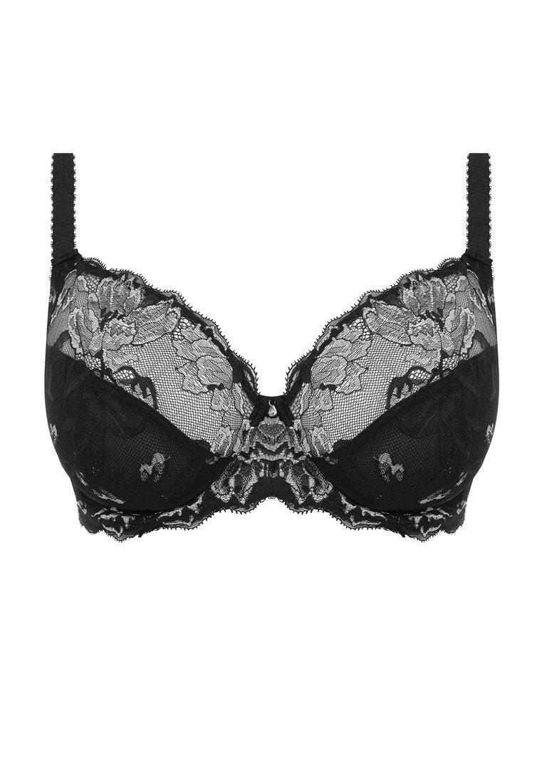 ‘Aubree’ side support bra in night sky