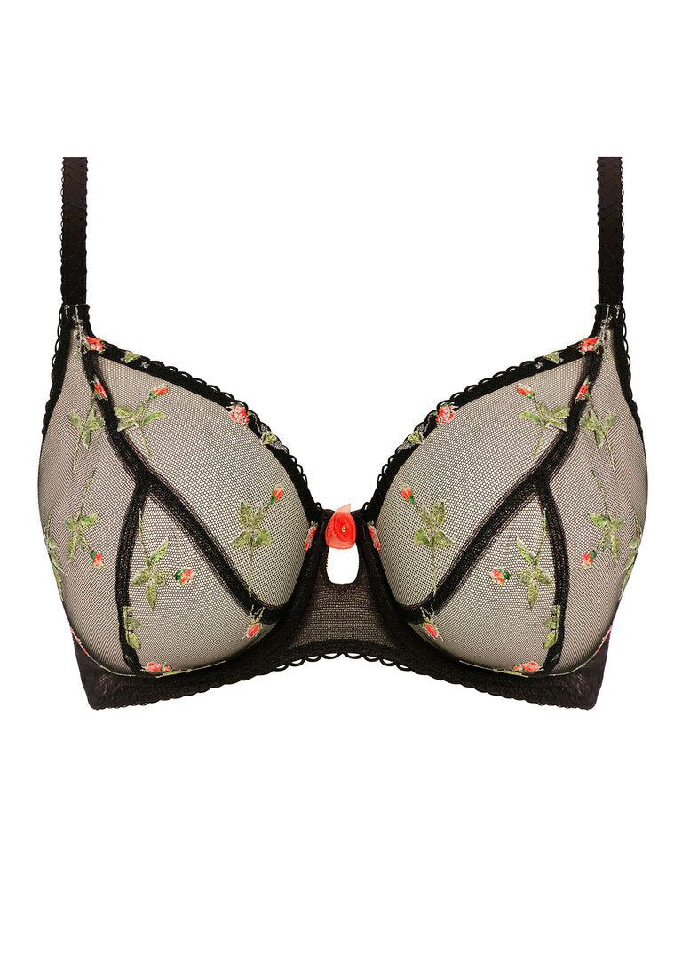 ‘Rose Blossom’ plunge bra size 36DD
