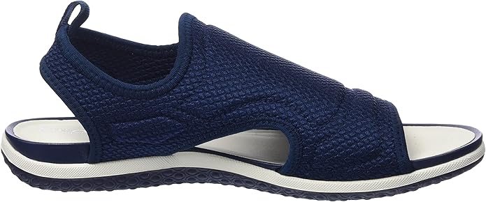 GEOX vega women’s sandal in navy size 6 (39)