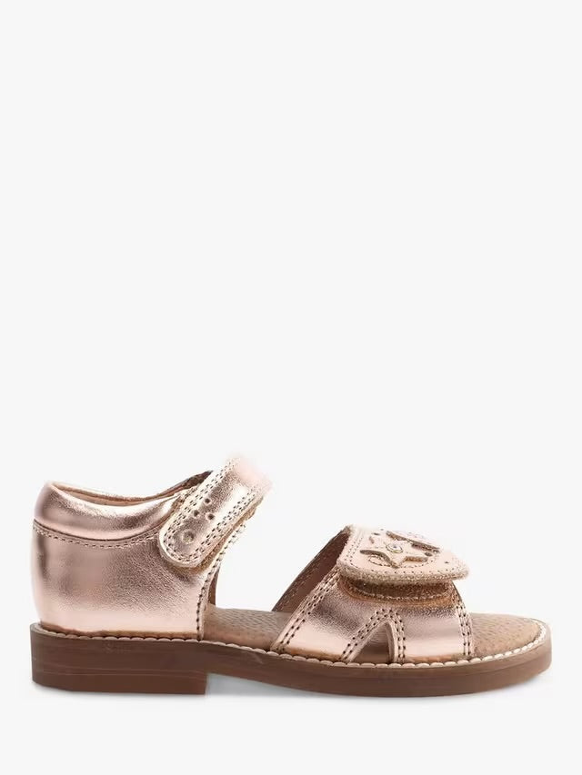 START-RITE ‘Seashore’ sandal in rose gold leather size 5.5F (22F)