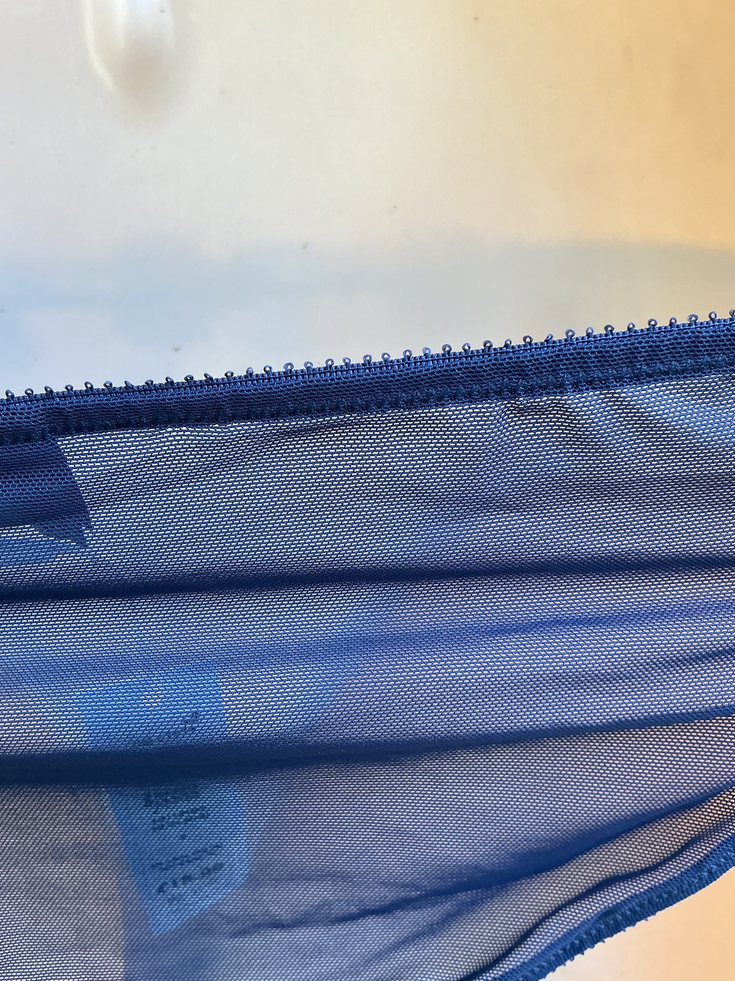 ‘Kiki’ ombre bikini briefs in navy size 8