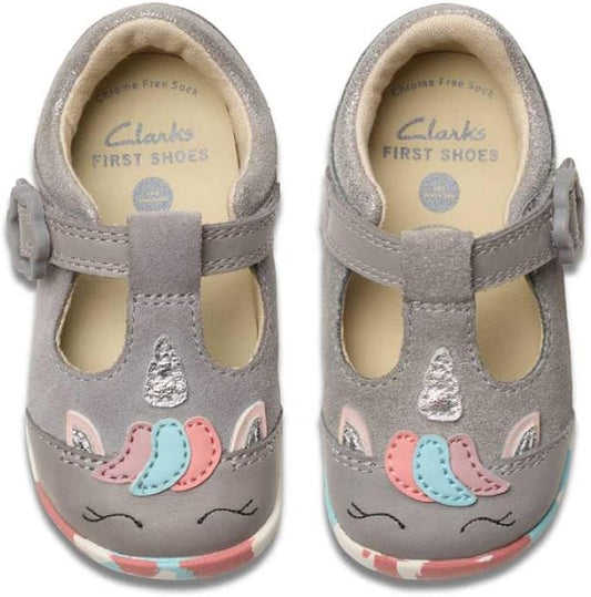 Clarks ‘Roamer Myth’ toddler in grey