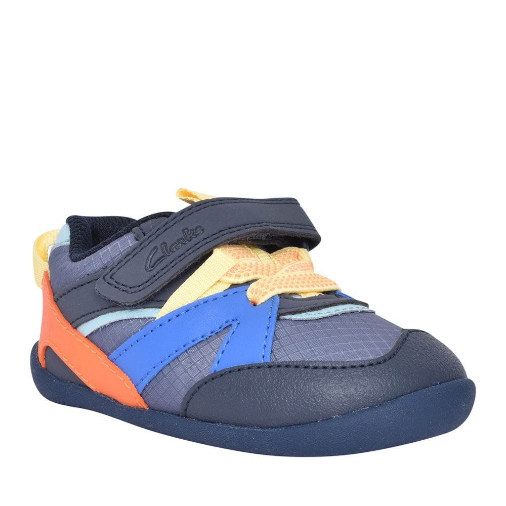 Clarks ‘Roamer Sport’ toddler in grey combi – Karchie