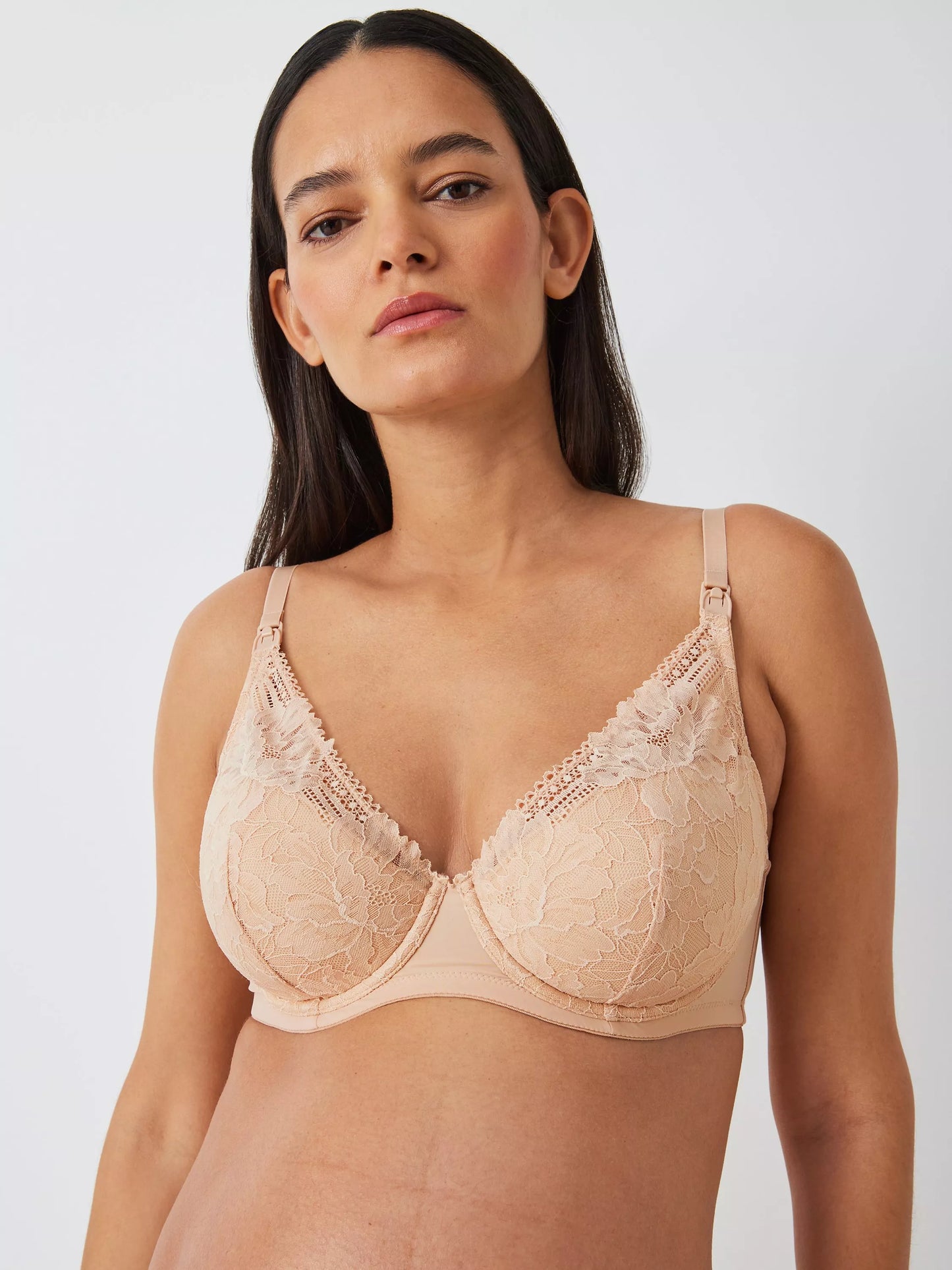 ‘Maeve’ flexi wired bra in almond size 36G