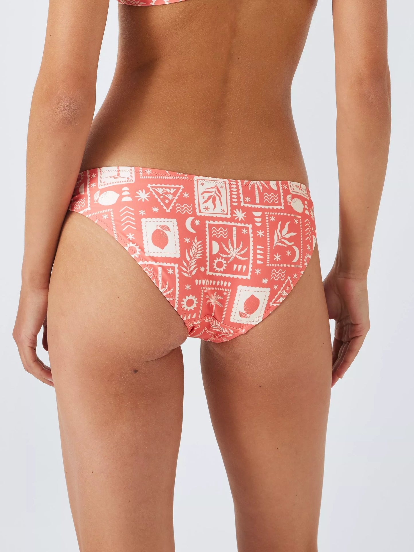 John Lewis ‘Postcard’ bikini in coral size 18