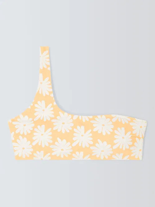 John Lewis ‘jacquard flower’ bikini in yellow size 12