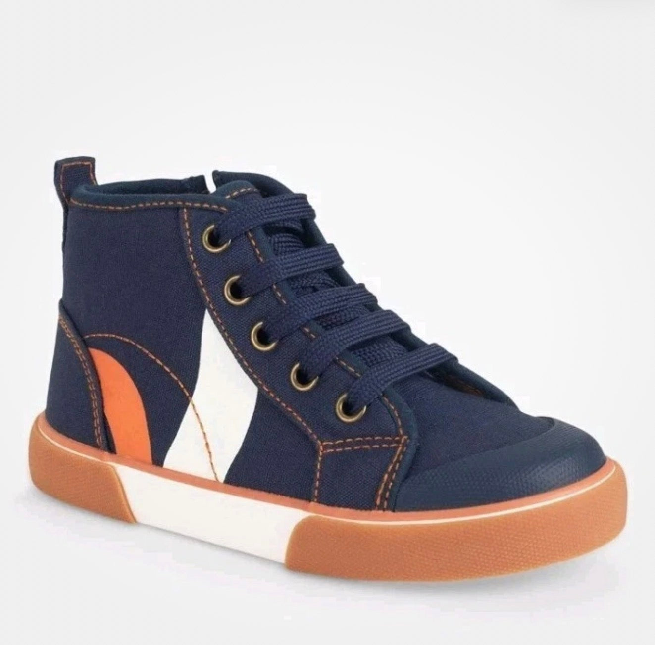 Start-rite ‘Arcade’ navy canvas hi tops