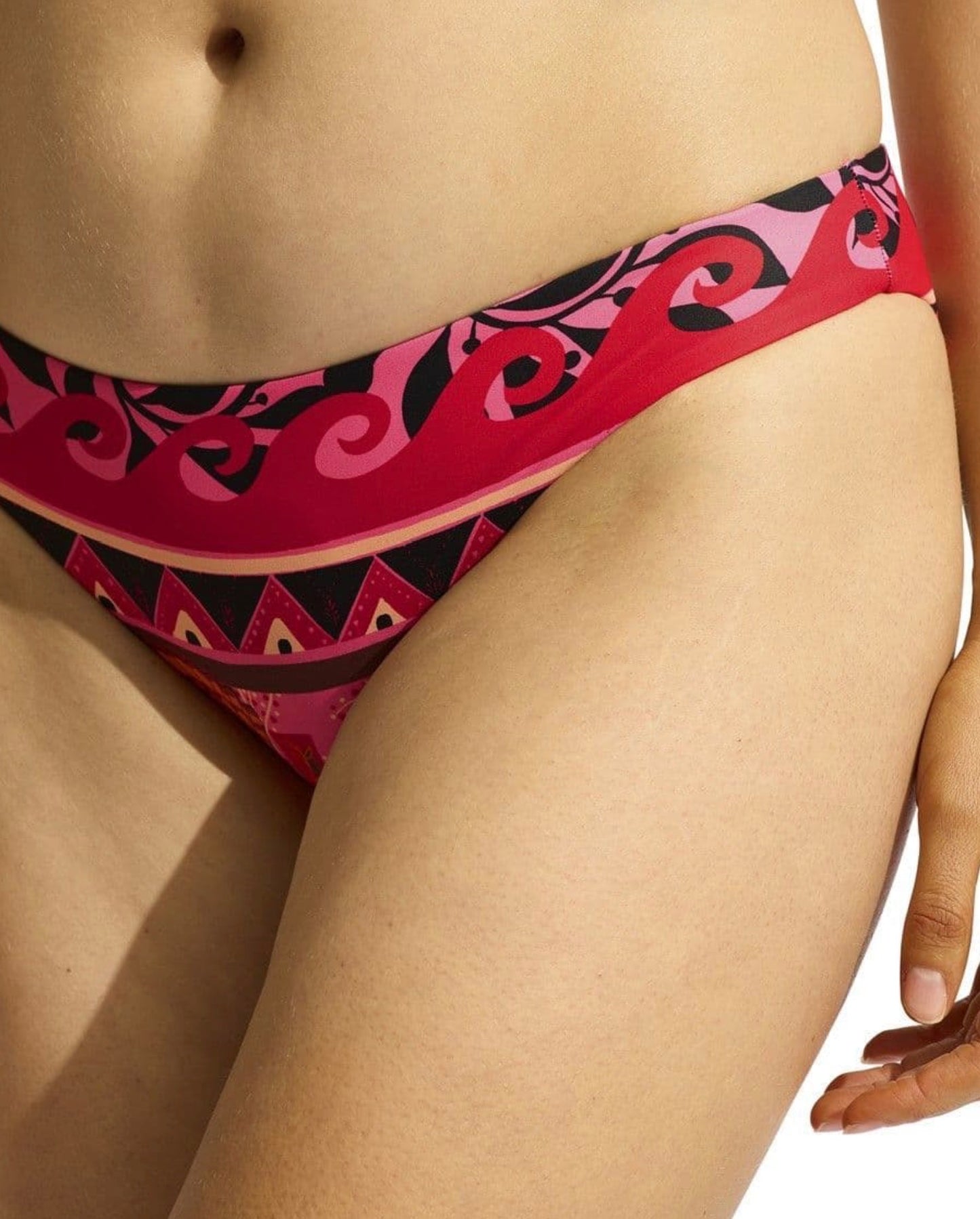 SEAFOLLY ‘Atlantis’ hipster bikini brief in paradise pink size 10