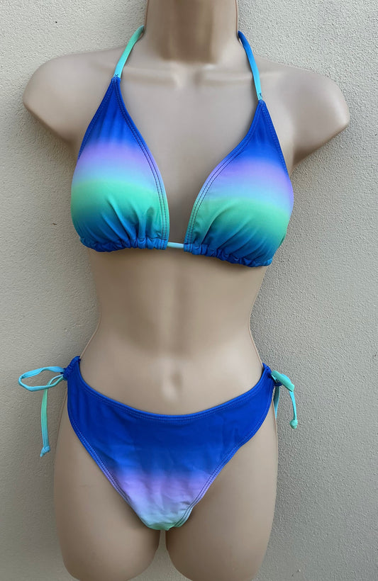 Blue fade bikini size XL (14)
