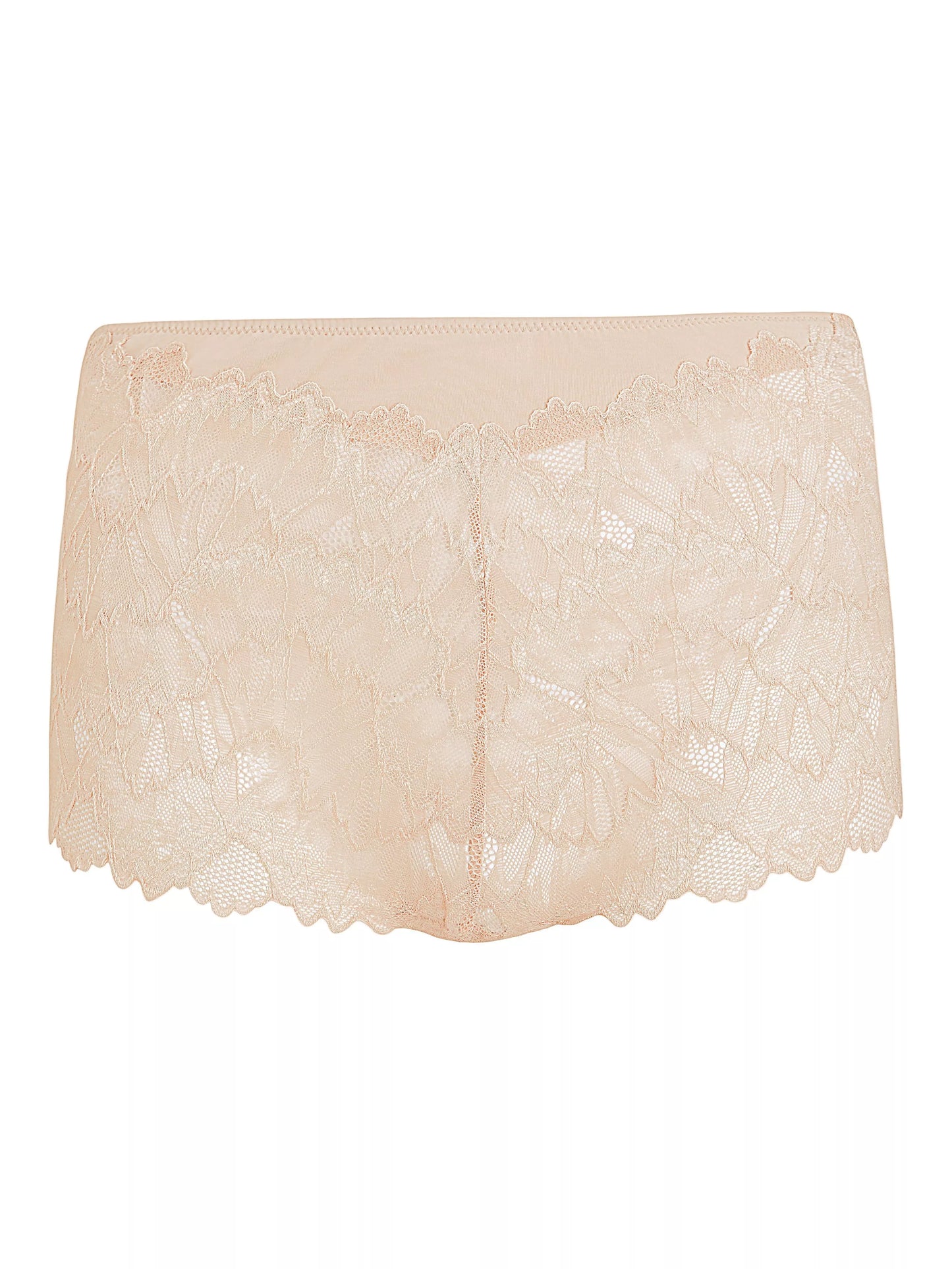 ‘Zoey’ deep briefs in nude size 10