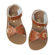 SALT-WATER ‘Sweetheart’ sandals in tan size 13