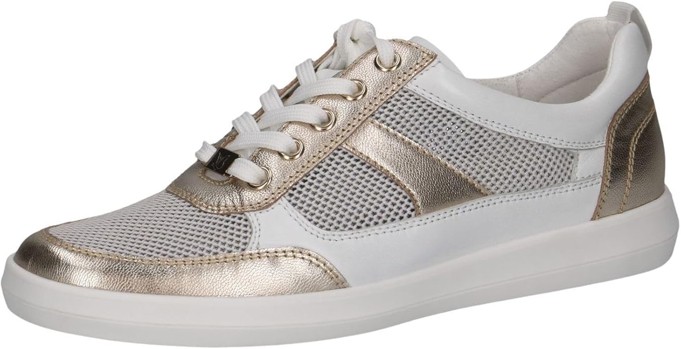 CAPRICE white/gold M2370444 trainers Size 5 (38)