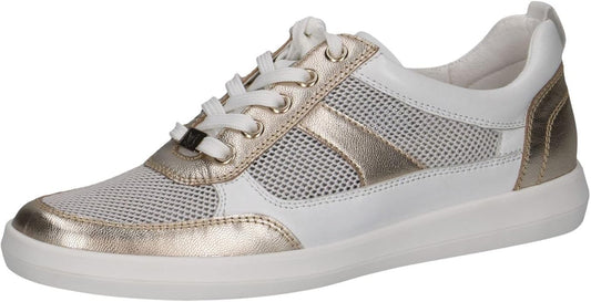 CAPRICE white/gold M2370444 trainers Size 5 (38)