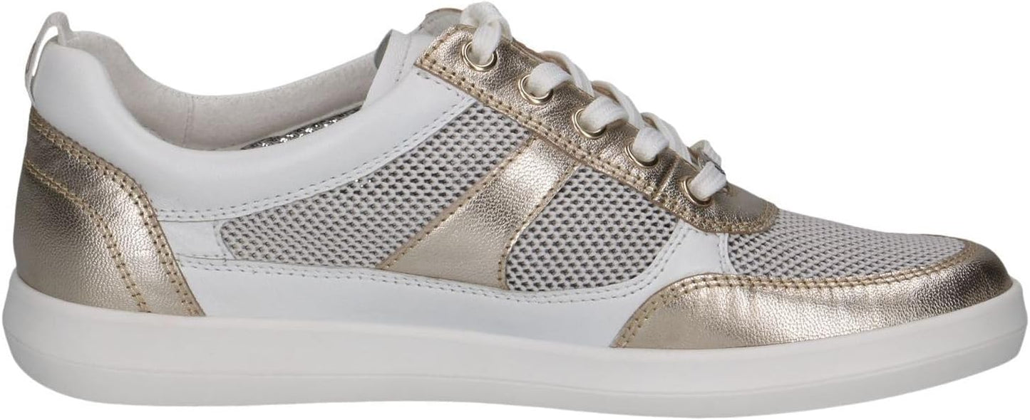 CAPRICE white/gold M2370444 trainers Size 5 (38)
