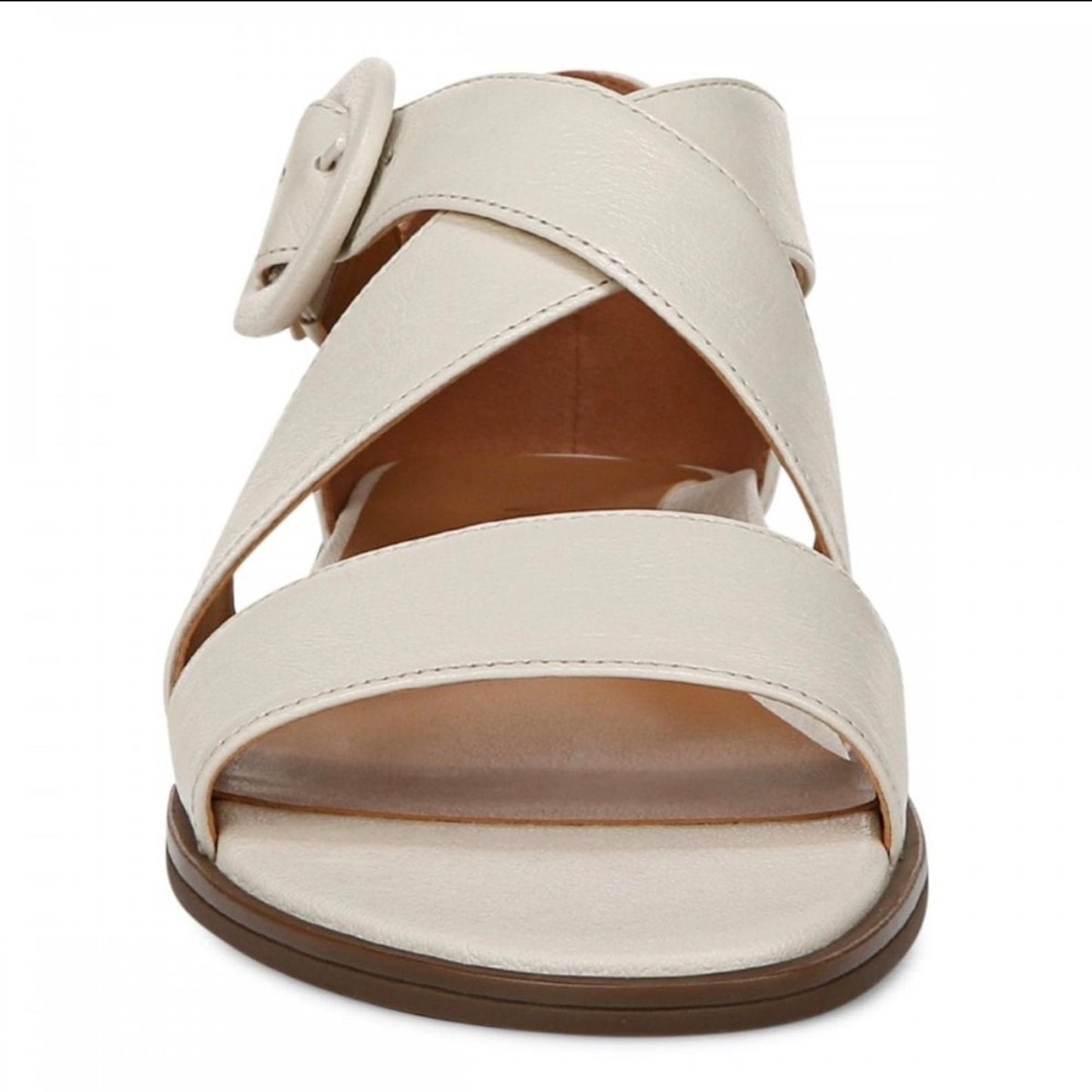 VIONIC ‘Pacifica’ cream leather sandals size 6 (39)