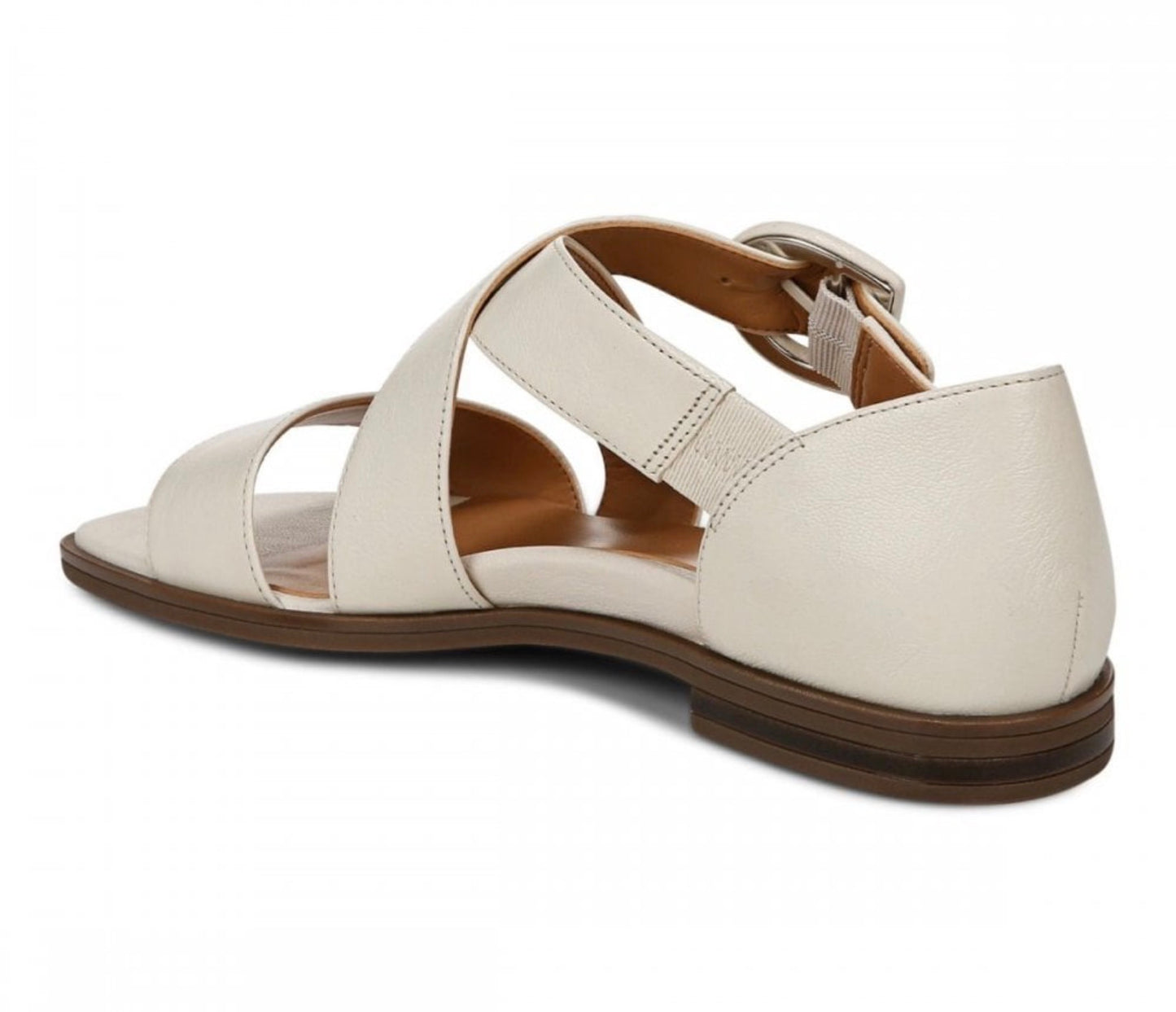 VIONIC ‘Pacifica’ cream leather sandals size 6 (39)