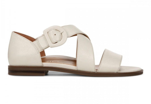 VIONIC ‘Pacifica’ cream leather sandals size 6 (39)