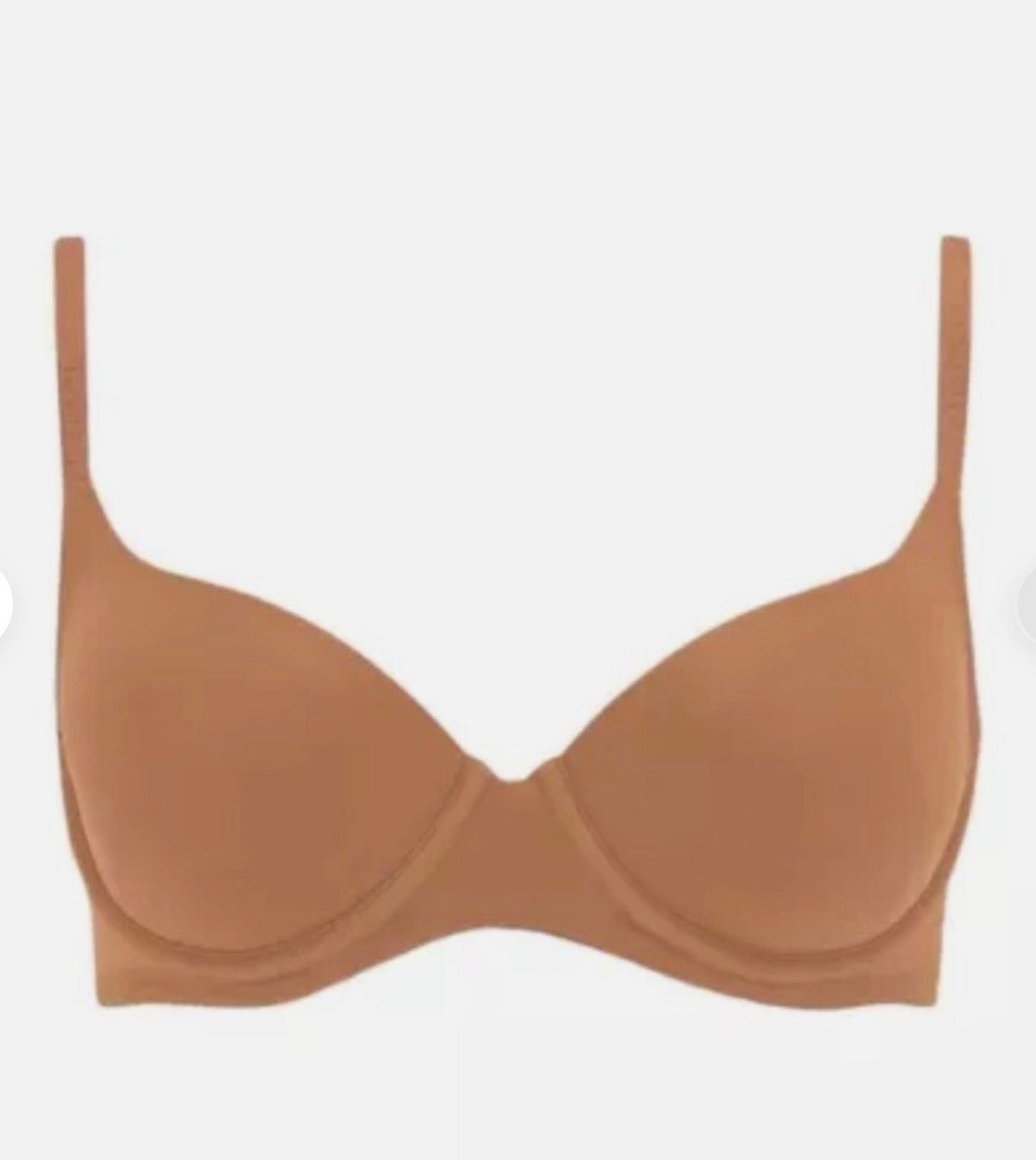 T shirt bra in cafe au lait