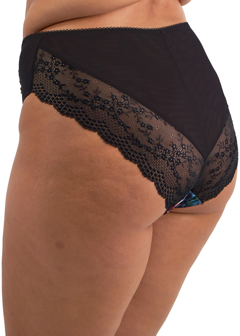 ‘Lucie’ high leg briefs in cherry blossom