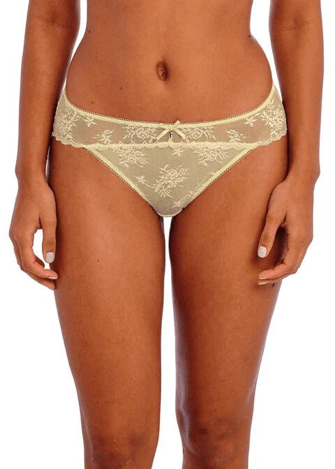‘Offbeat Decadence’ briefs in key lime size XL