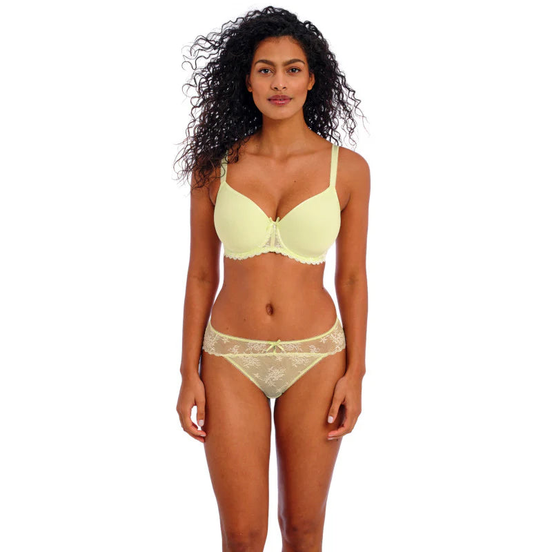 ‘Offbeat Decadence’ briefs in key lime size XL