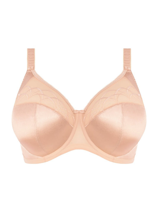 ‘Cate’ full cup, banded bra in latte