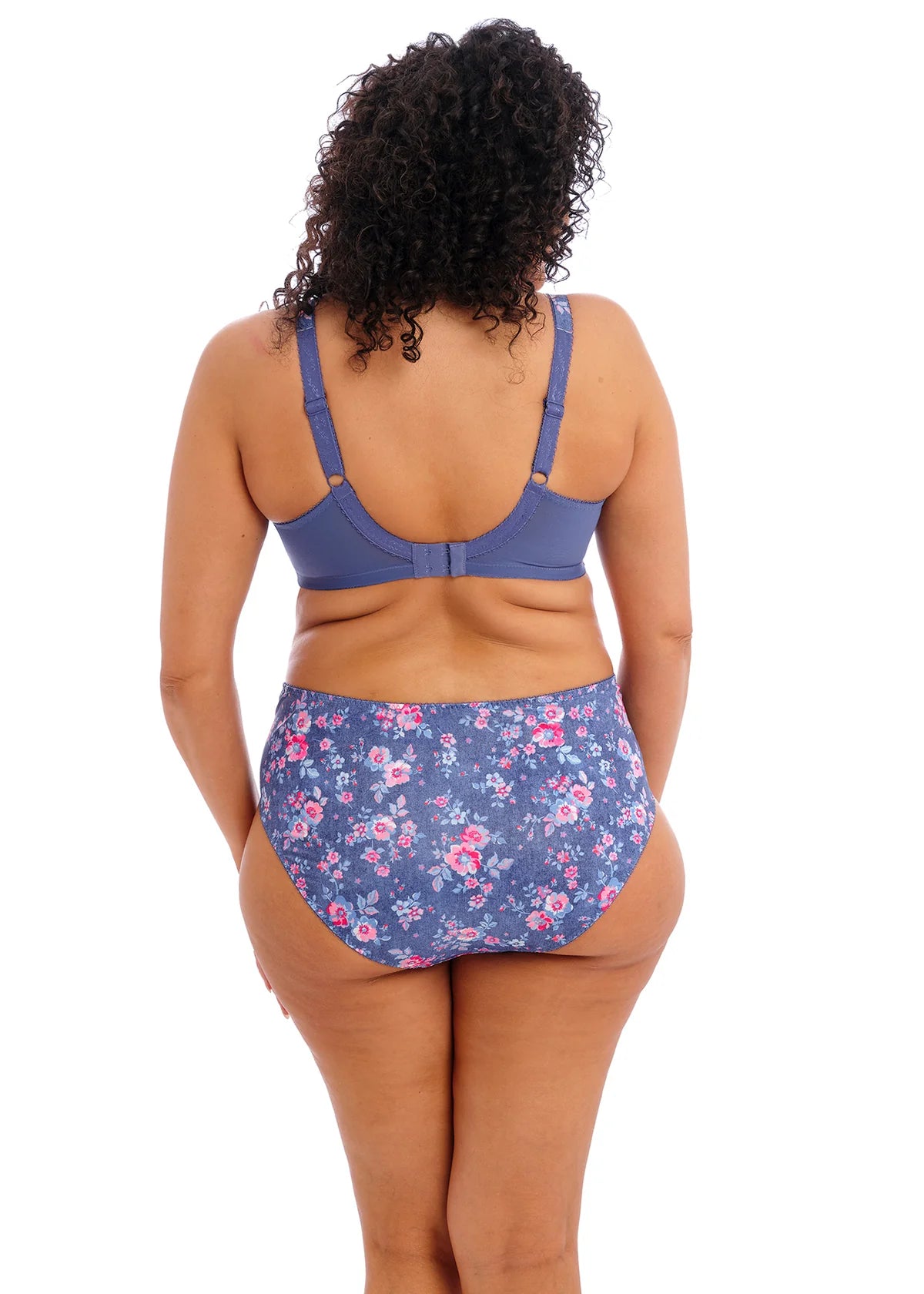 ‘Morgan’ full briefs in denim floral size L