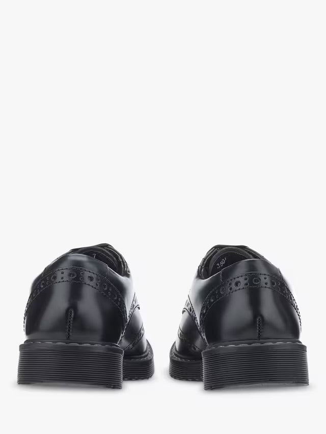 START-RITE Angry Angels ‘Impulsive’ black leather brogues