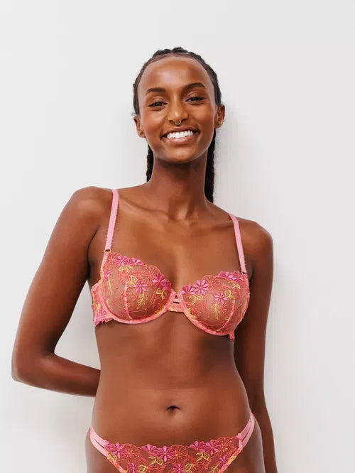 ‘Alexis lemon tree’ balcony bra 34C