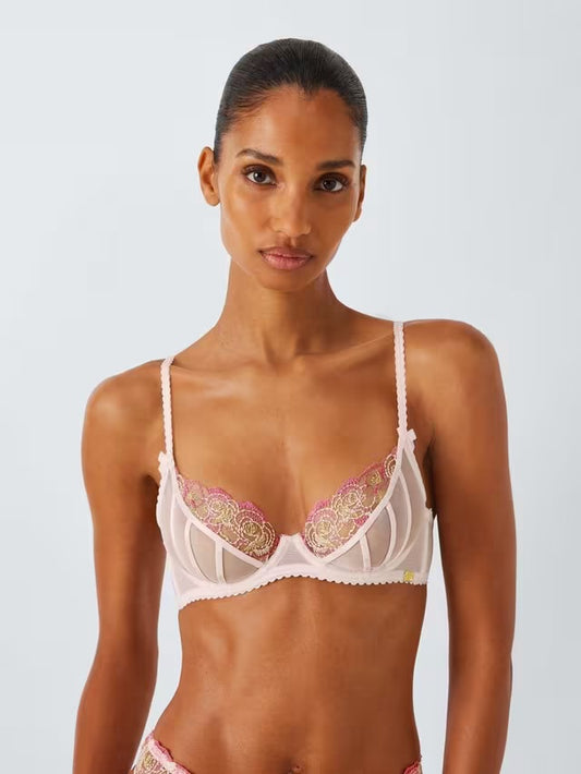 ‘Dani’ lace balcony bra