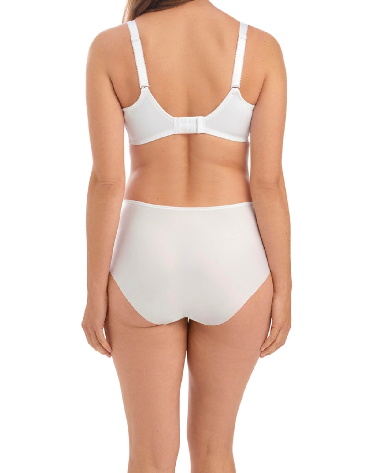‘Jocelyn’ full cup, side support bra in white