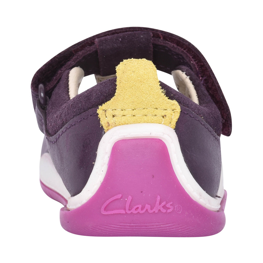 Clarks ‘Roller Bright’ in berry