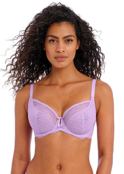 ‘Fancies’ plunge bra in lavender size 34E