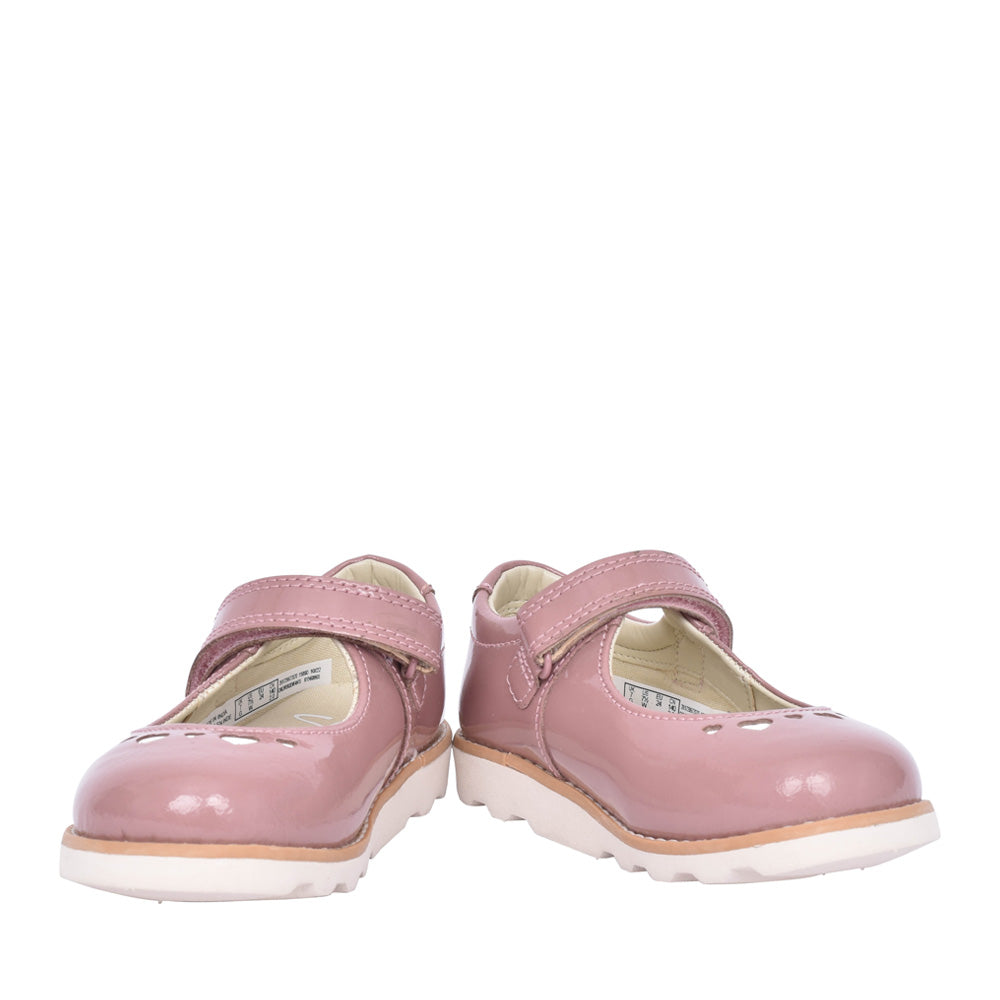Clarks ‘Crown Jane’ in dusty pink patent leather