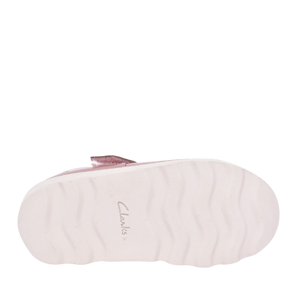 Clarks ‘Crown Jane’ in dusty pink patent leather