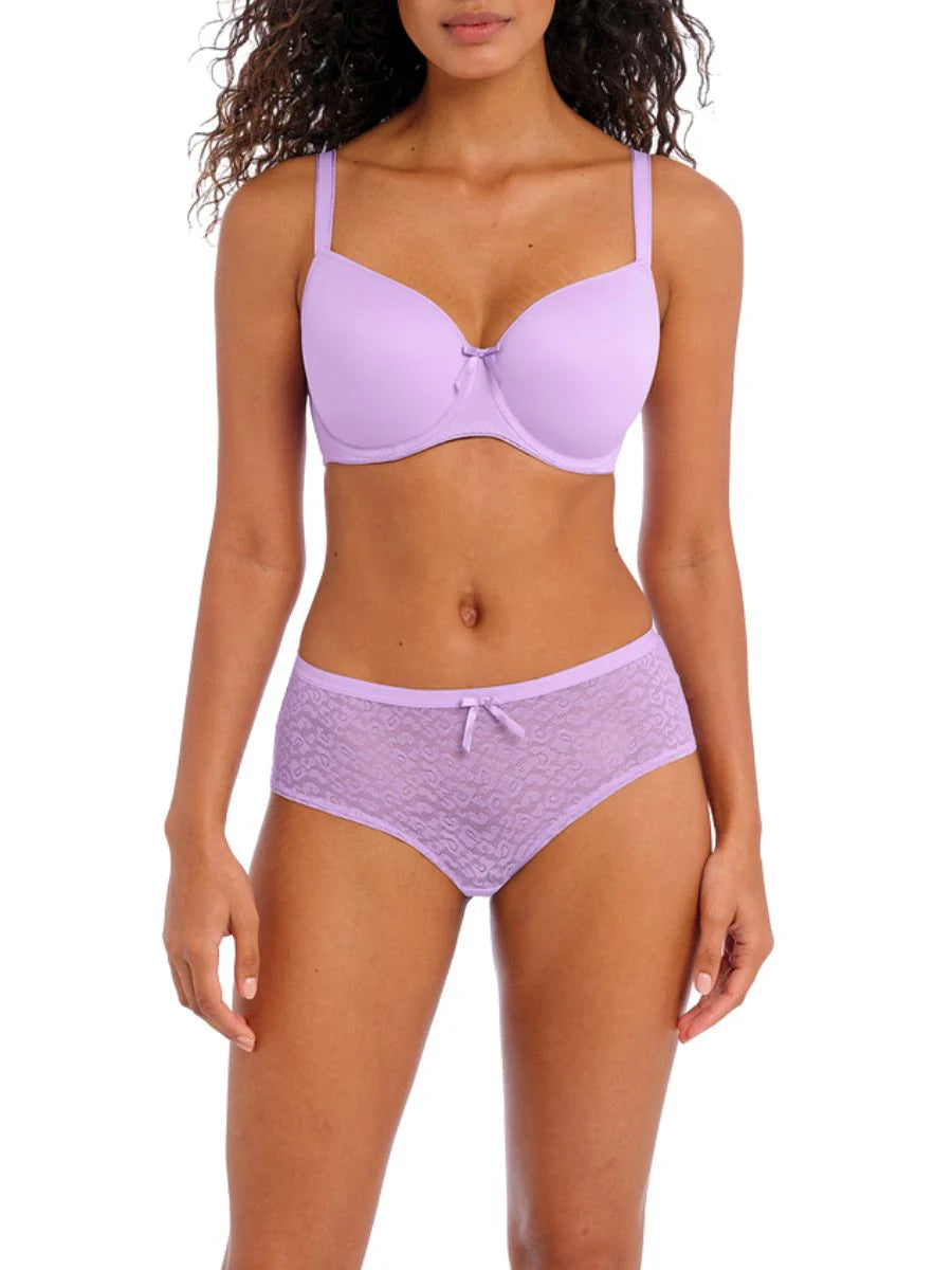 ‘Fancies’ shorts in purple rose XL