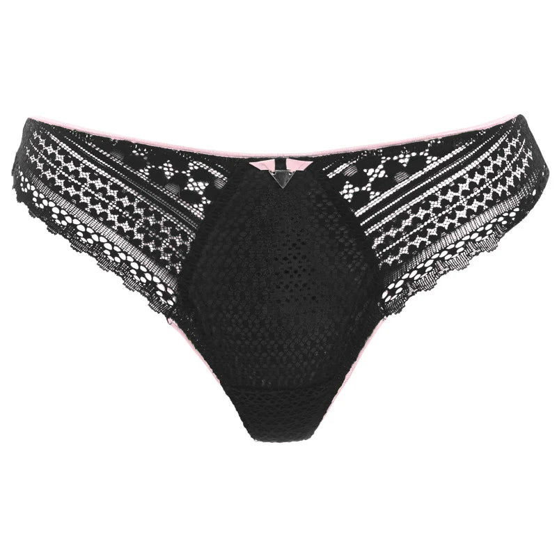 ‘Daisy Lace’ in black S