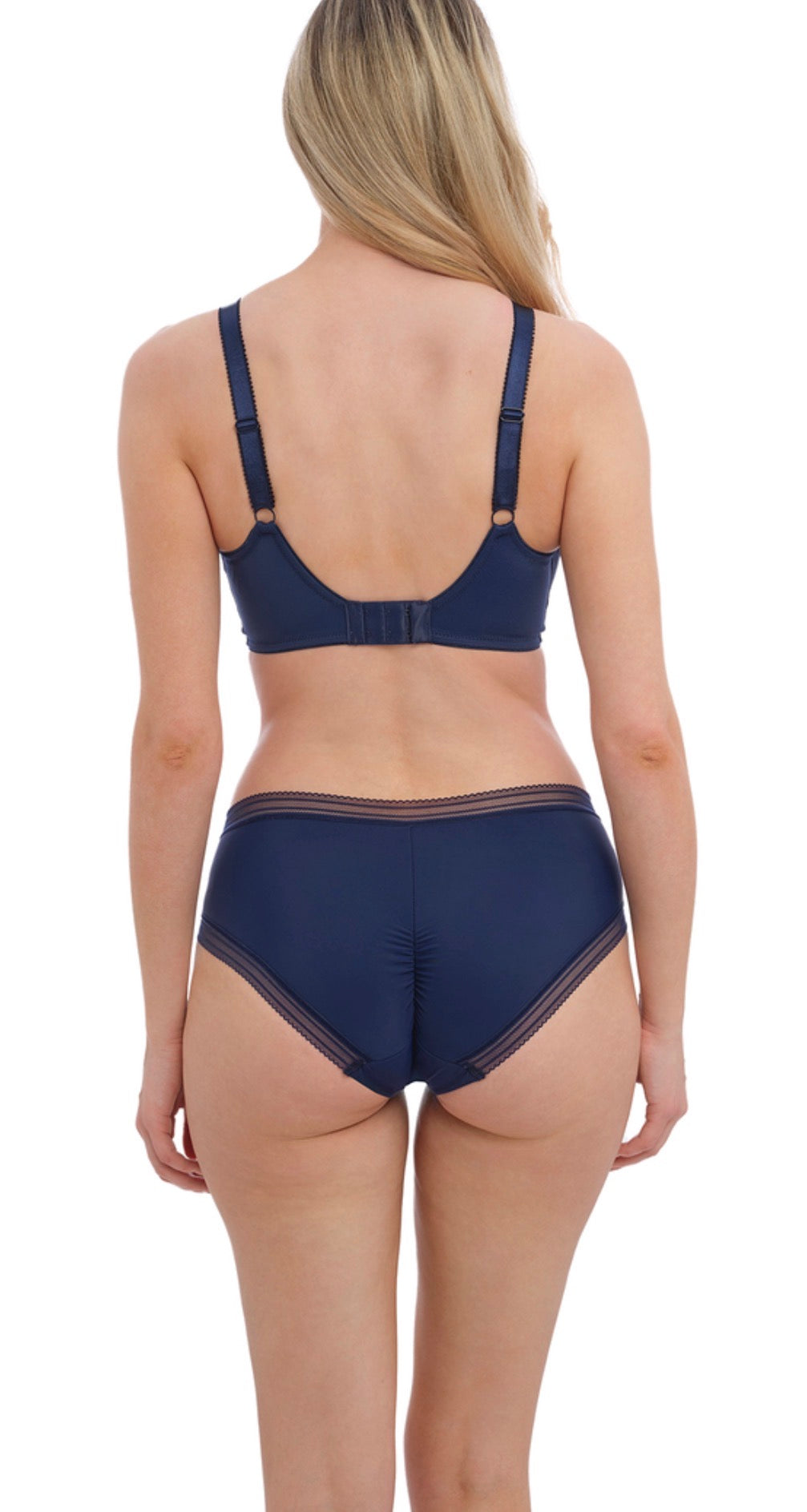 ‘Fusion’ side support bra in navy 30DD