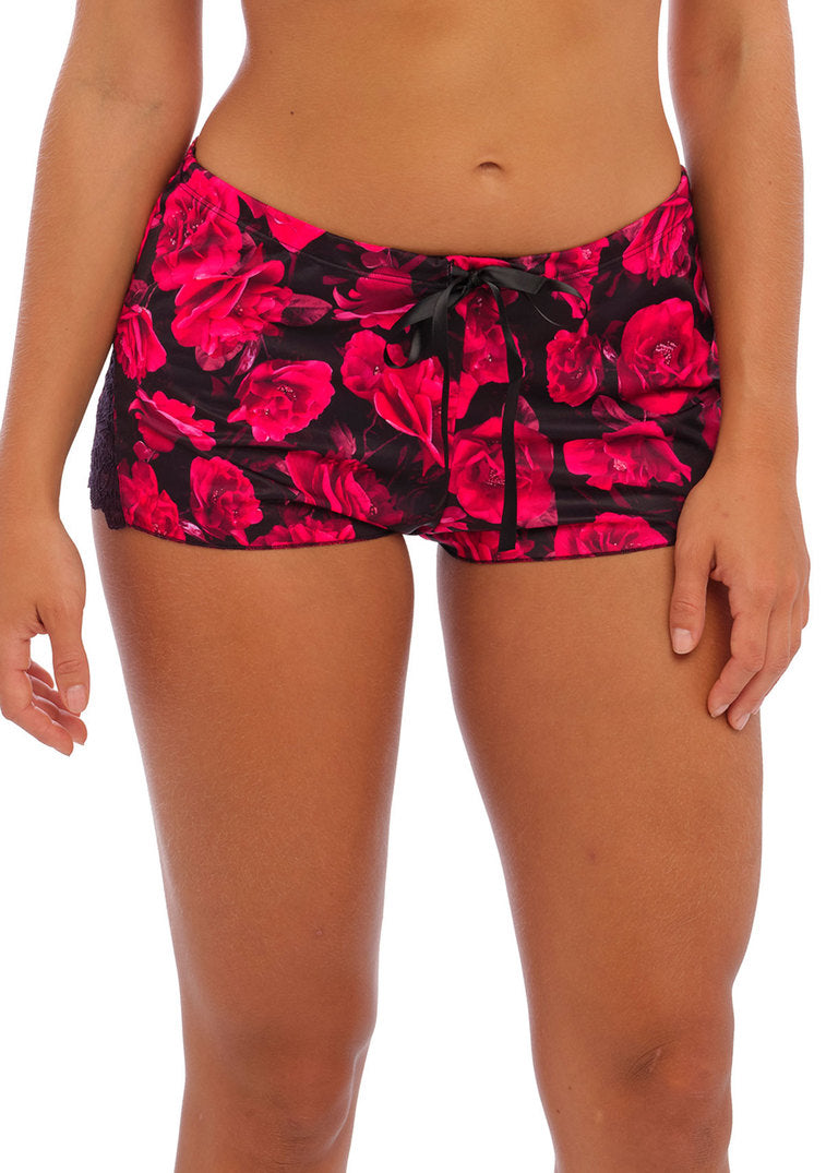 ‘Lucia’ French knickers in noir size L