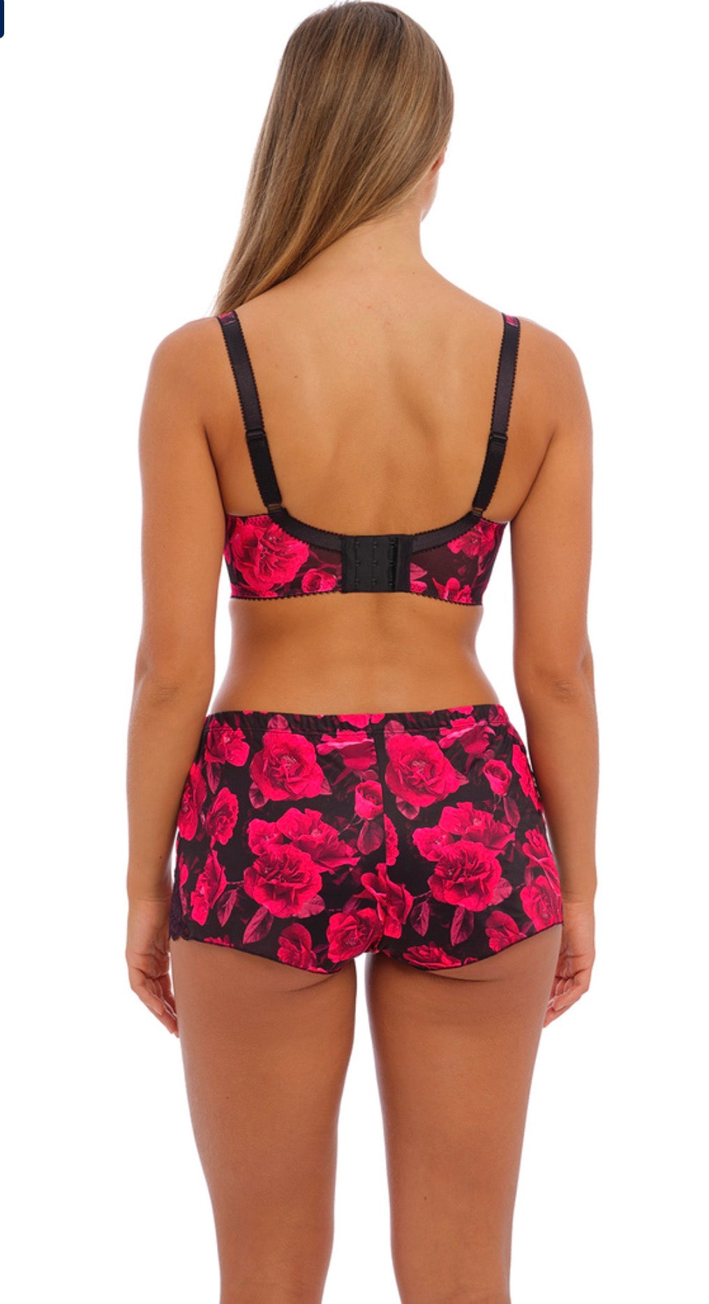 ‘Lucia’ French knickers in noir size L