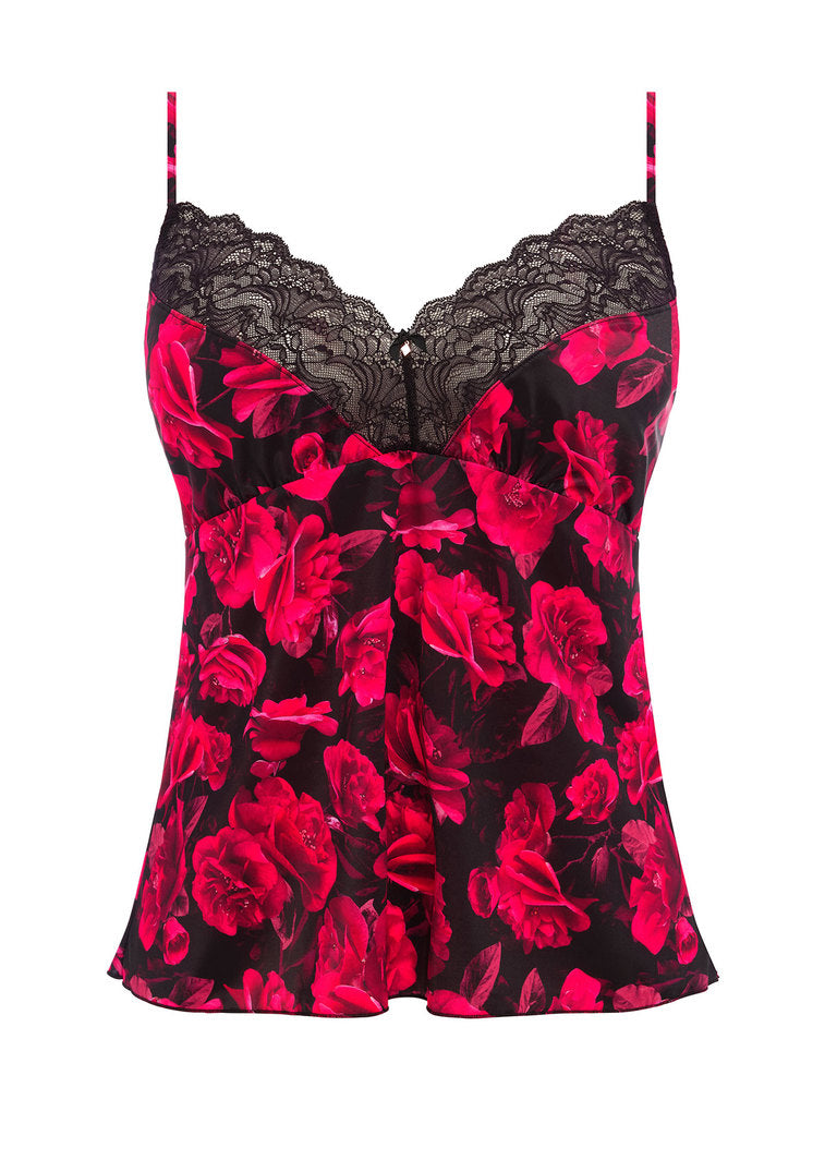 ‘Lucia’ camisole in noir size S