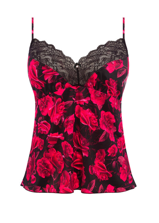 ‘Lucia’ camisole in noir size S