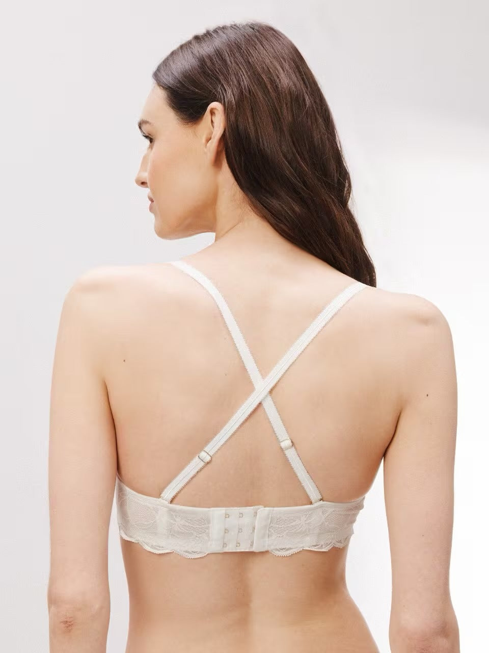 ‘Wren’ multi-way strapless bra in ivory