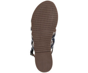 GEOX  D Sozy plus in navy/silver leather size 4.5 (37.5)