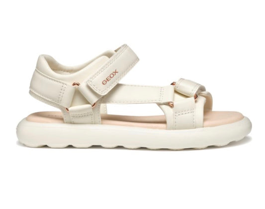 GEOX sandal PuffyPop girl in light ivory size 3 (36)