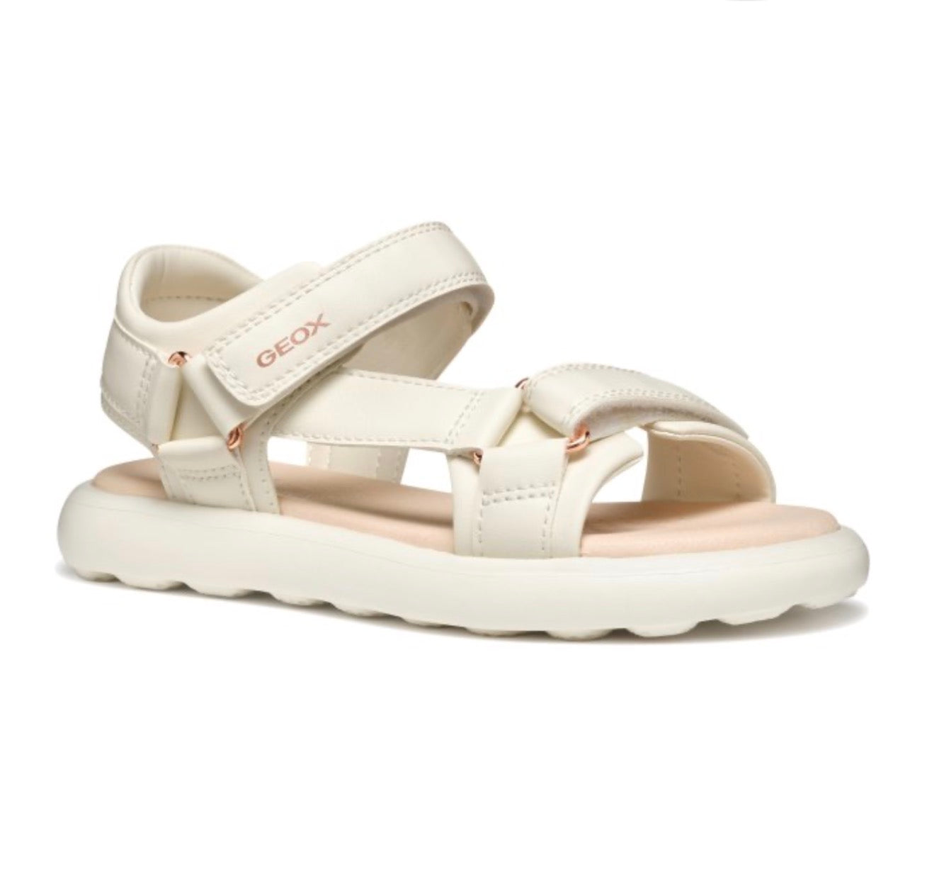 GEOX sandal PuffyPop girl in light ivory size 3 (36)