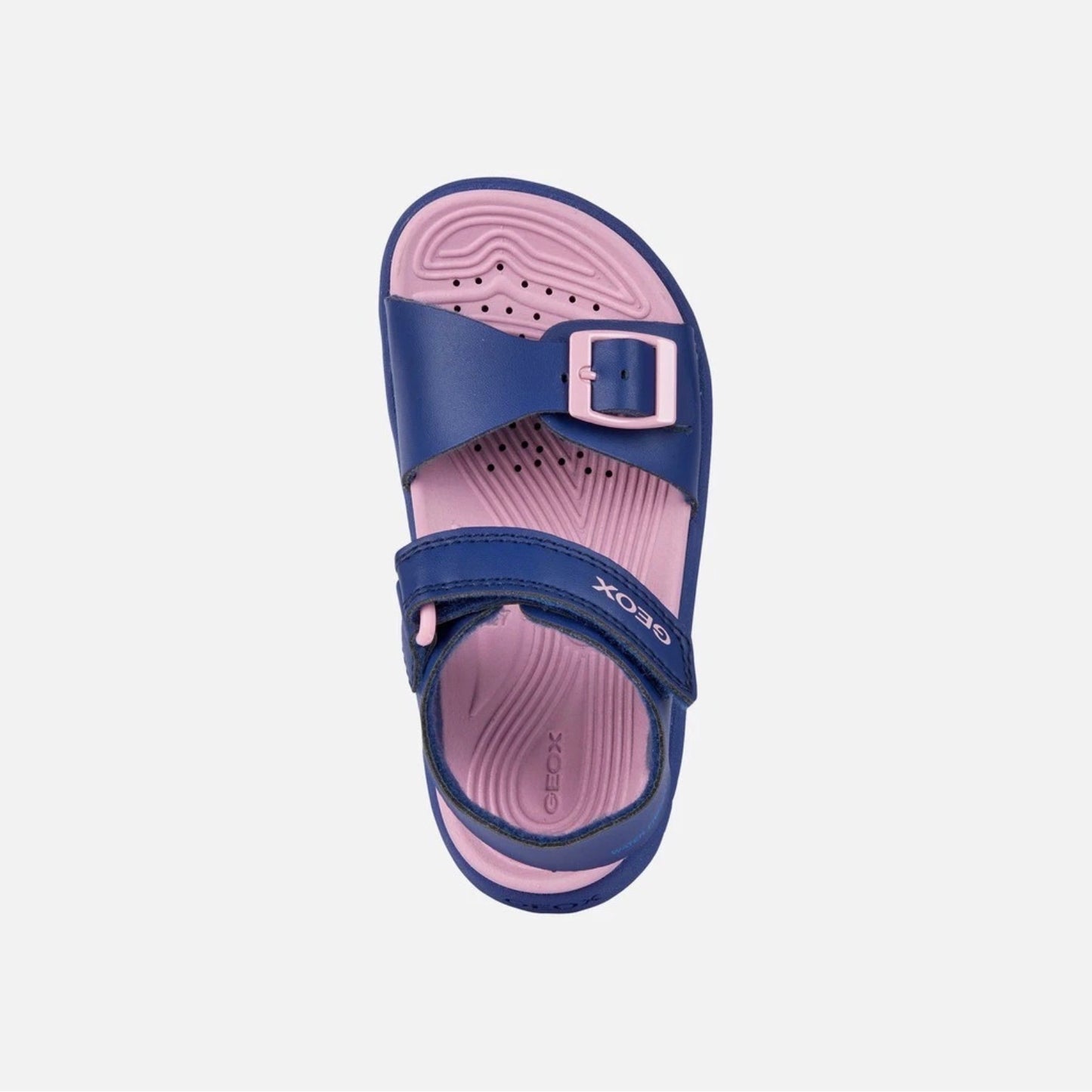 GEOX Fusbetto water friendly sandal in navy/pink size 5 (38)