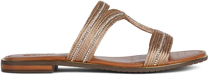 GEOX D Sozy plus D in dark gold size 5.5 (38.5)
